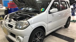 Keiワークス 車高調交換 SUZUKI