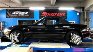 ロードスター NA アライメント調整 岐阜