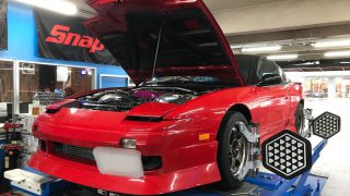180SX アライメント調整