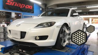 RX-8 アライメント調整