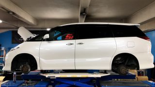 エスティマ 足回り交換