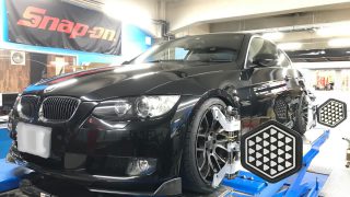 BMW E92 アライメント調整