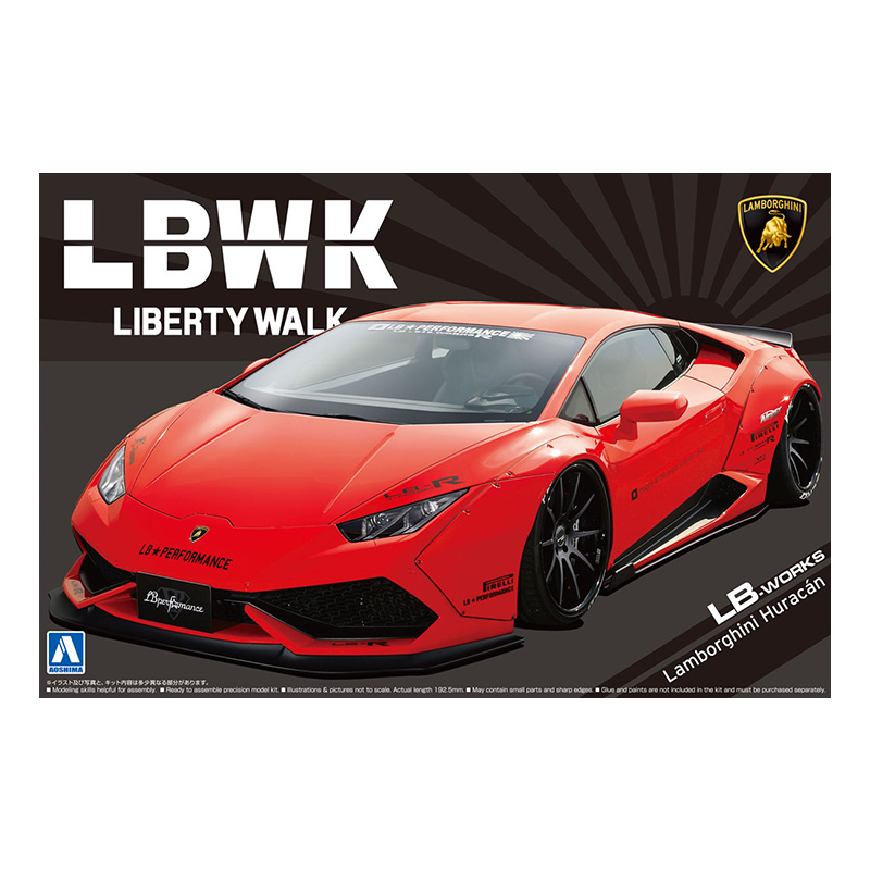 LBWK 新作プラモデル入荷！ 1/24 ランボルギーニ ウラカン | タイヤ