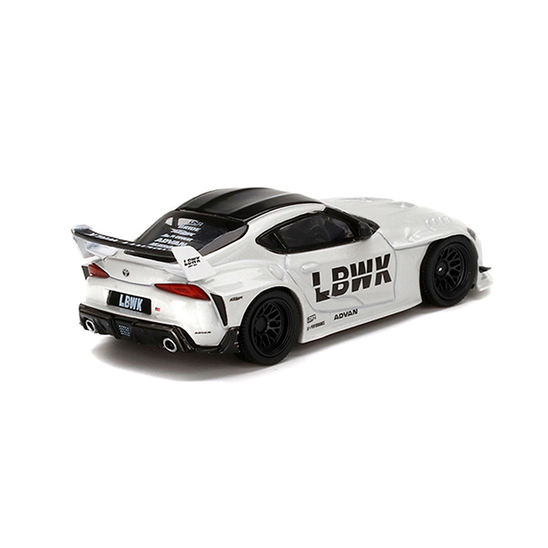 【内祝い】 TW 1/64 トヨタ スープラ GT ホワイト テストカー 80 ミニカー ミニカー